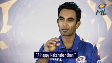 Happy Rakshabandhan from Mumbai Indians