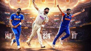 10 years, 500 wickets | Jasprit Bumrah - National treasure and Paltan’s pride