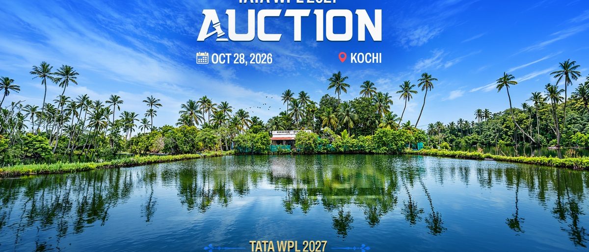 28 अक्टूबर 2026 - पलटन, WPL ऑक्शन की तारीख का ऐलान!
