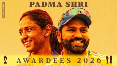 रोहित शर्मा और हरमनप्रीत कौर ने पद्म श्री के साथ हासिल की बड़ी उपलब्धि