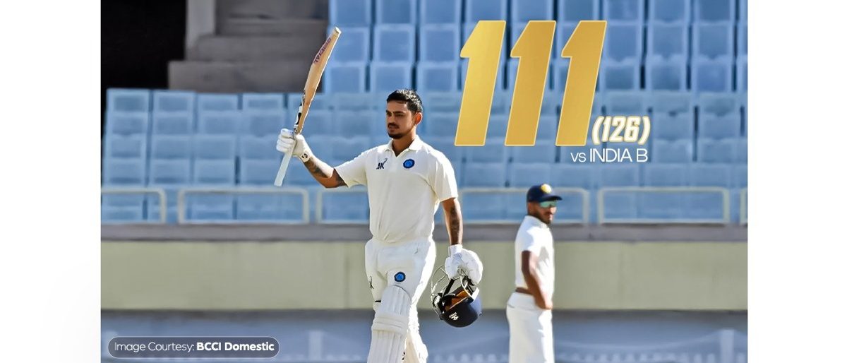 ISHAN-tastic ton, SHAMS-iful fightback light up Duleep round 2