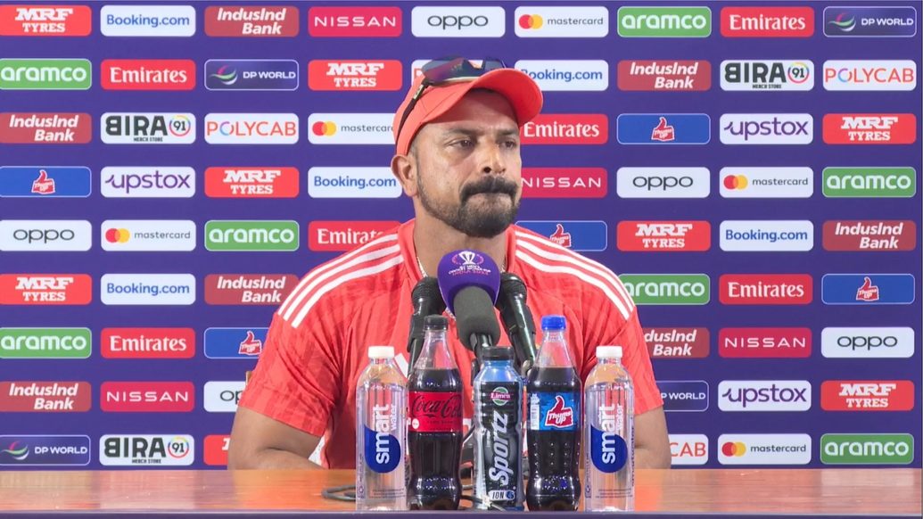 CWC 2023: T Dilip speaks at IND vs NED post-match conference