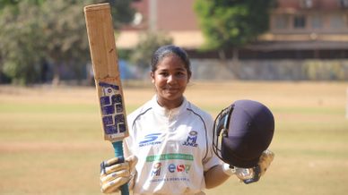 Drishi Hingarh’s Century Propels St. Rocks High School to 289-Run Triumph