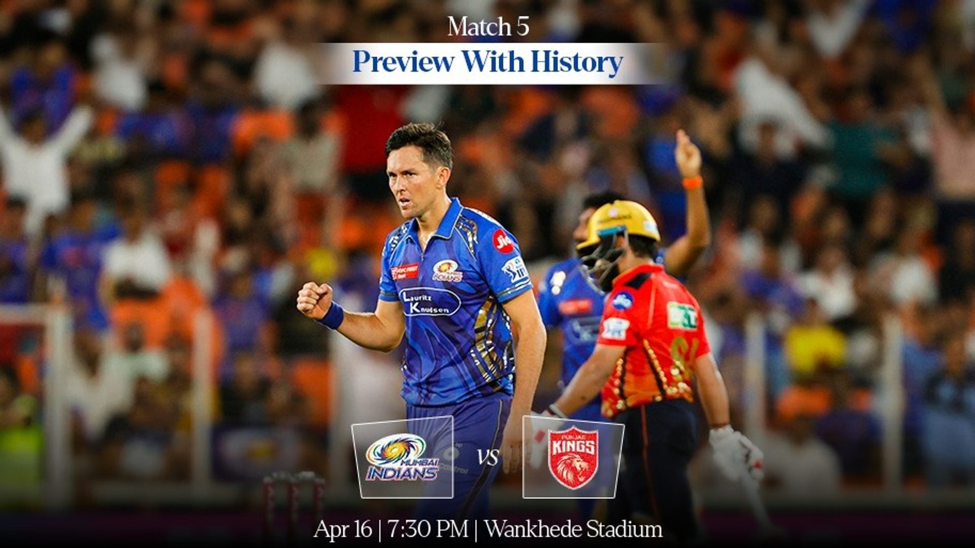 IPL Match 5 | MIvPBKS: H2H scoreline at 17-17 in 18 seasons.. Bragging rights at stake!