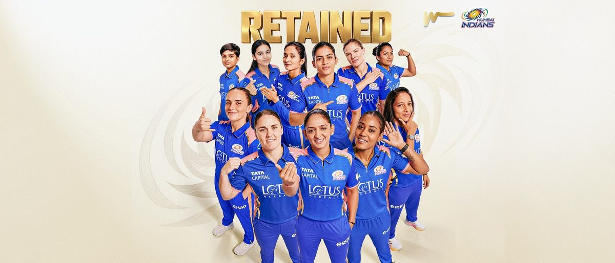 मुंबई इंडियन्सने WPL २०२७ हंगामासाठी रिटेन केलेल्या खेळाडूंची केली घोषणा