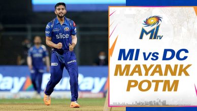 Mayank Markande - Player of the Match | Mumbai Indians
