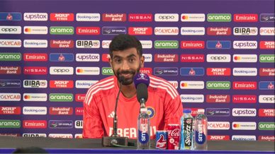 CWC 2023: Jasprit Bumrah speaks at IND vs AFG post-match conference