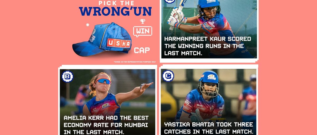 WPL 2024 Contest 3: Win Mumbai Indians' women's team merch 