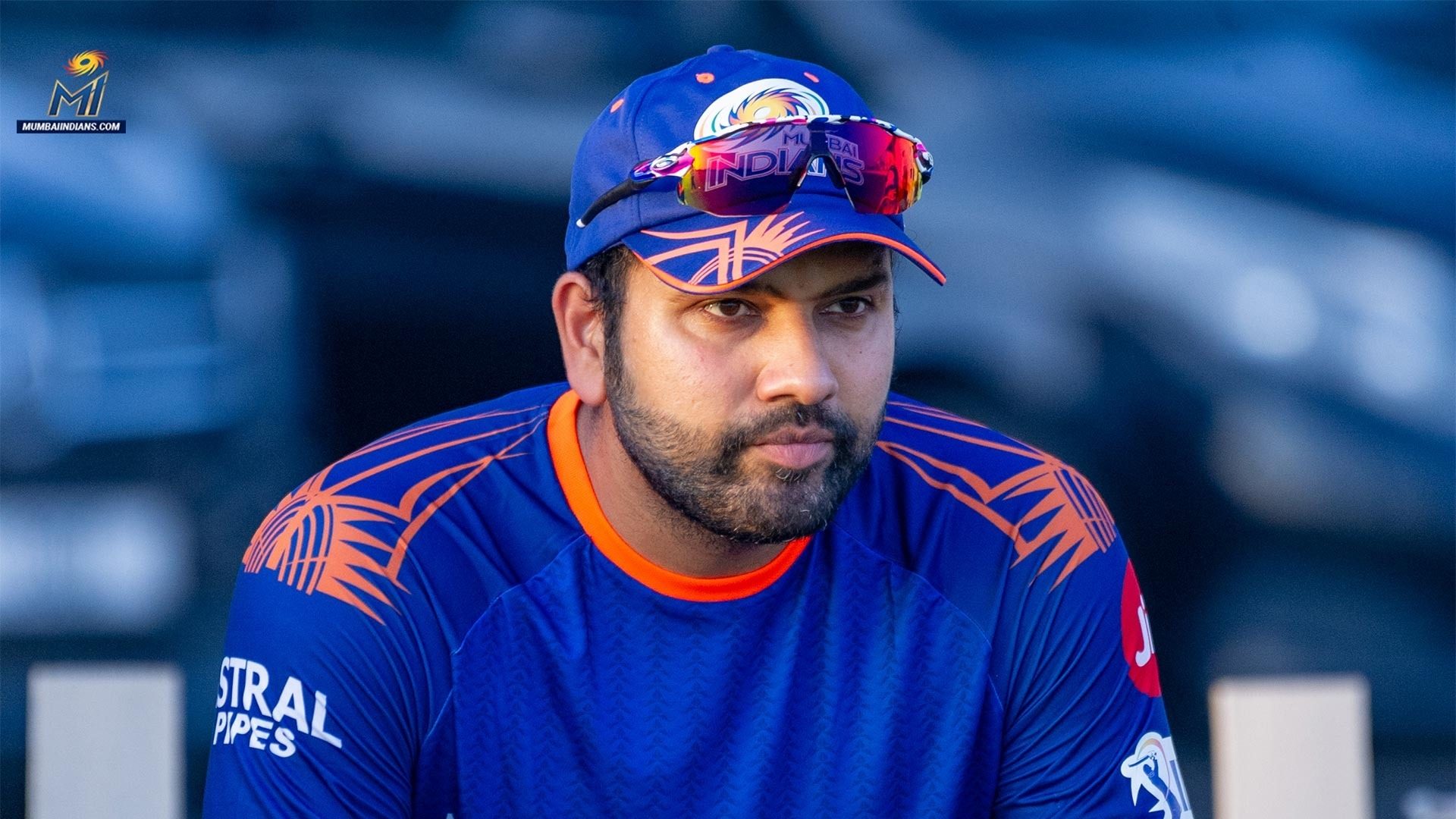 rohit sharma mumbai indian t shirt