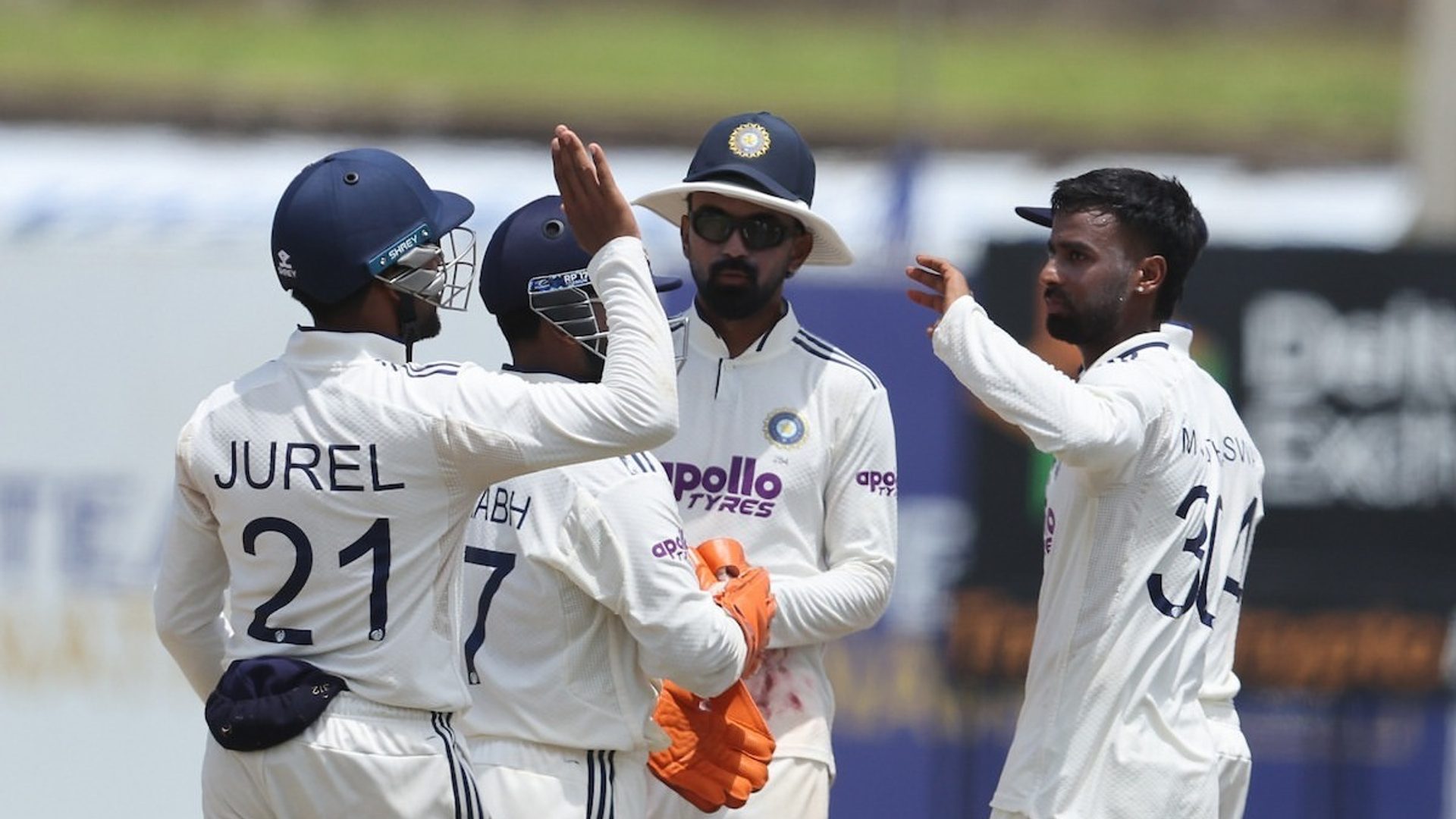 SLvIND 1st Test report: Padikkal ton, Suthar 10-fer power India to classy win 