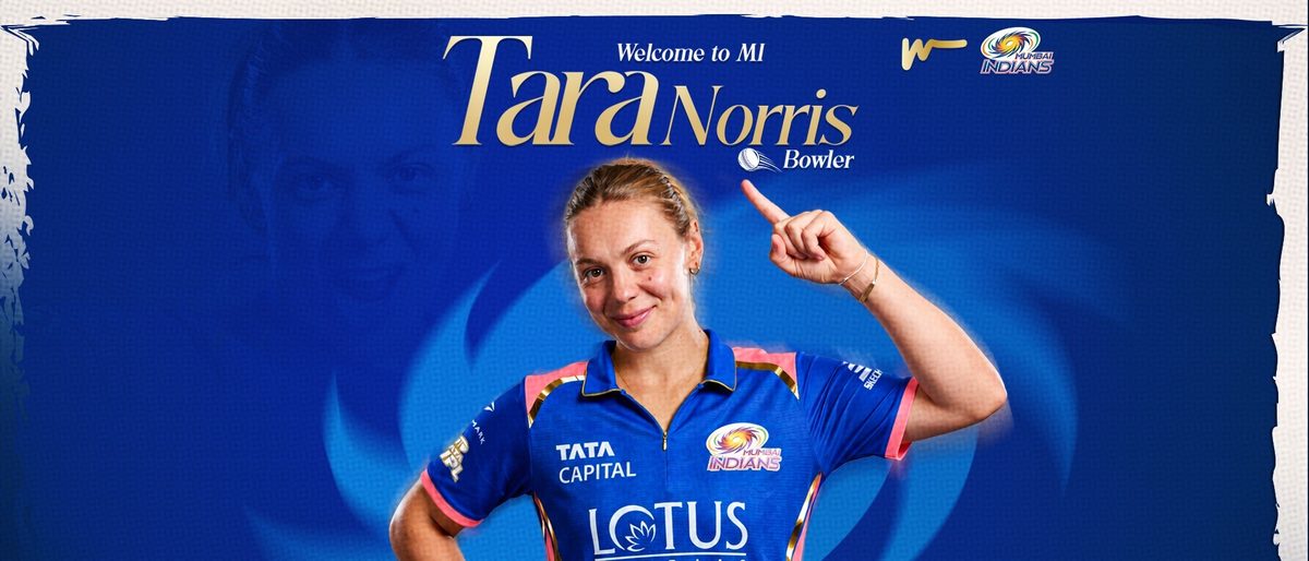 Mumbai Indians welcome Tara Norris to the One Family