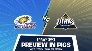 IPL Match 12 | MIvGT Graphical Preview: Mission "𝙤𝙣𝙚 𝙨𝙩𝙚𝙥 𝙘𝙡𝙤𝙨𝙚𝙧 𝙩𝙤 𝙥𝙡𝙖𝙮𝙤𝙛𝙛𝙨" begins NOW!