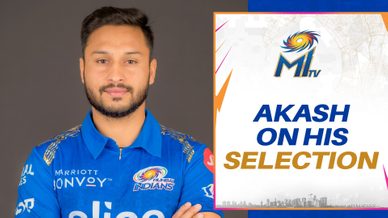 Akash Madhwal on his selection in the MI squad | Mumbai Indians