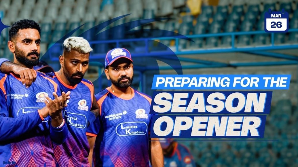 MI Daily 2026: March 26 - Training for the Opener | Mumbai Indians
