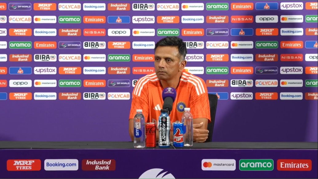CWC 2023 Final: Rahul Dravid speaks at IND vs AUS post-match conference