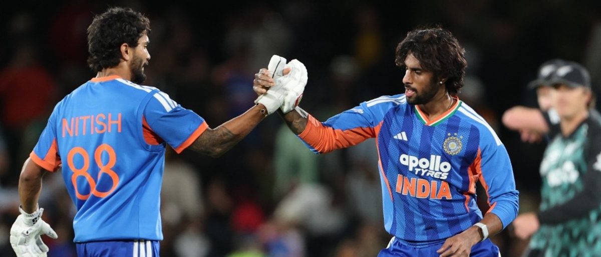 NZvIND दुसरा टी२० सामना: तिलक, नमन आणि नितीशच्या दमदार खेळीने सामन्याचं चित्र पालटलं, भारताचा चार विकेट्सने थरारक विजय